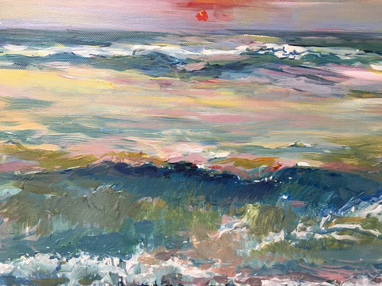 Original Seascape Painting by Altin Furxhi