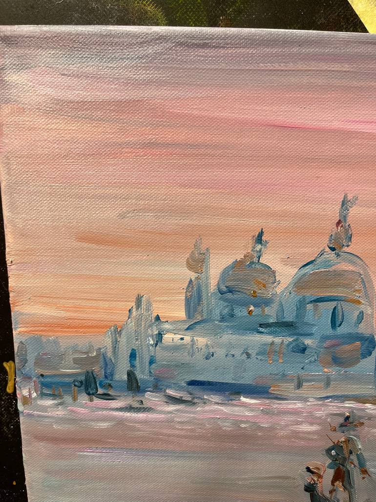 Original Contemporary Cities Painting by Altin Furxhi