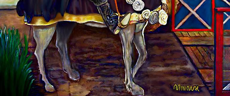 Original Portraiture People Painting by Reinaldo Amaral