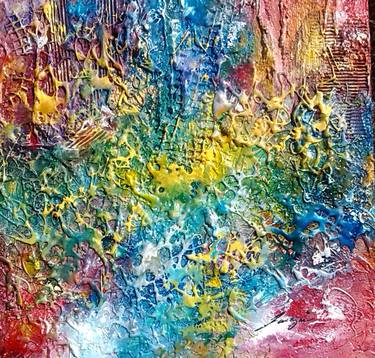 Original Fine Art Abstract Paintings by Bob Lawson