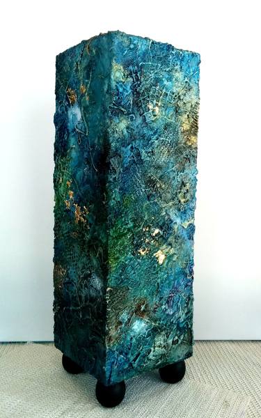 Original Abstract Mixed Media by Bob Lawson