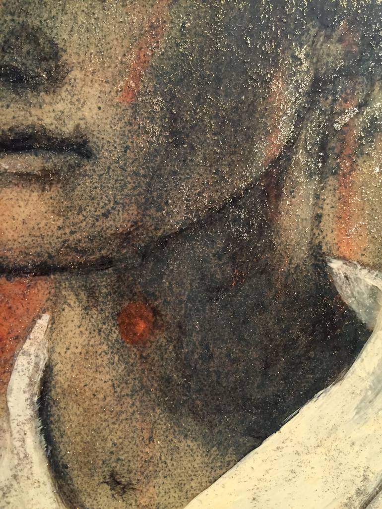 Original Figurative People Painting by Hiromi Oikawa