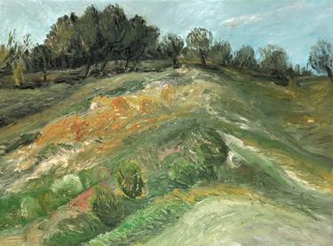 Print of Landscape Paintings by cezar ferdinand lungu