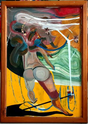 Original Fine Art Body Paintings by Marton Bende