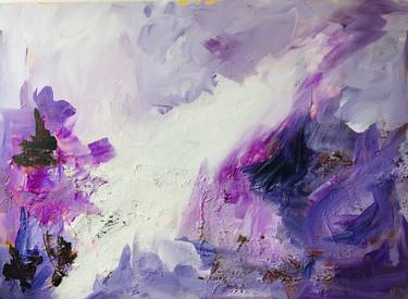 Original Abstract Expressionism Abstract Paintings by Ferid Sefer