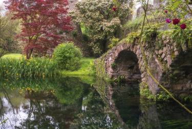 Ponte del Macello - Italian Romantic Gardens of Ninfa thumb