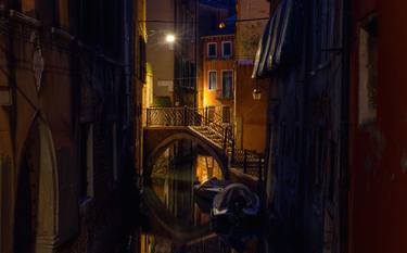 Night Magic of Venice - Ponte Storto thumb