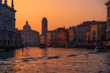 Venice Sunset - Grand Canal - Sundown Haze thumb