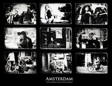 Amsterdammers and Strangers. Amsterdam by Jenny Rainbow - Limited Edition 25 of 25 thumb