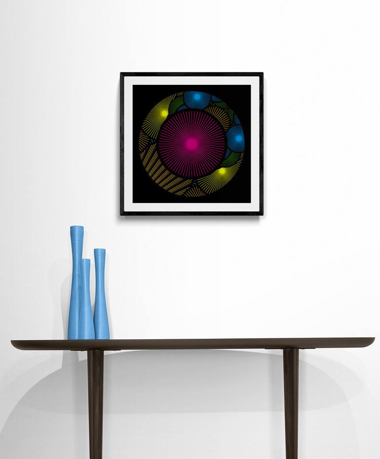 Original Other Abstract Mixed Media by Julio Campos