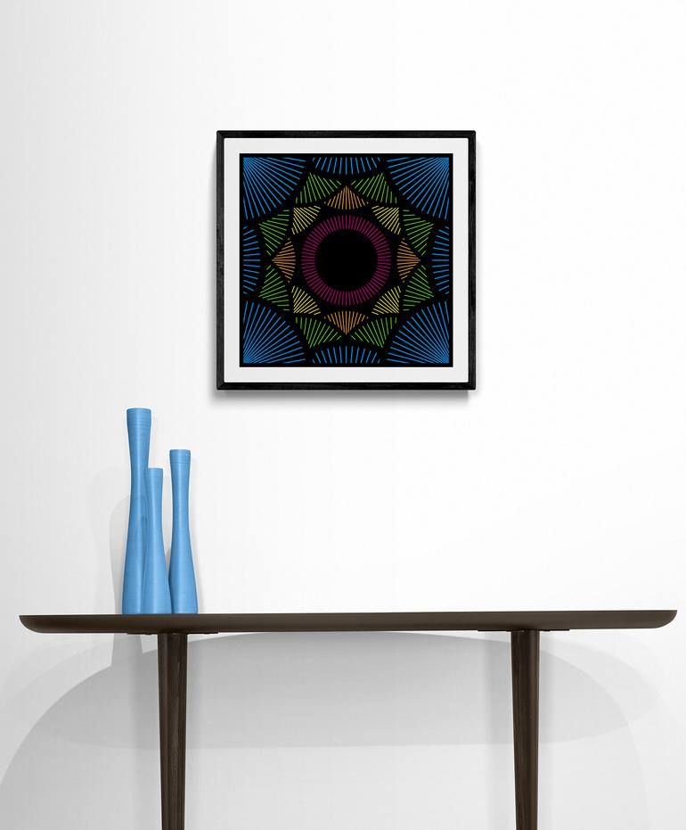 Original Other Abstract Mixed Media by Julio Campos