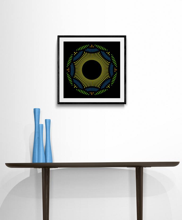Original Other Abstract Mixed Media by Julio Campos
