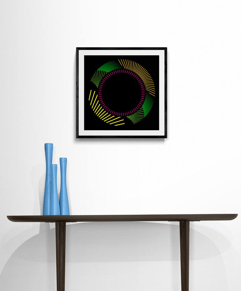 Original Other Abstract Mixed Media by Julio Campos