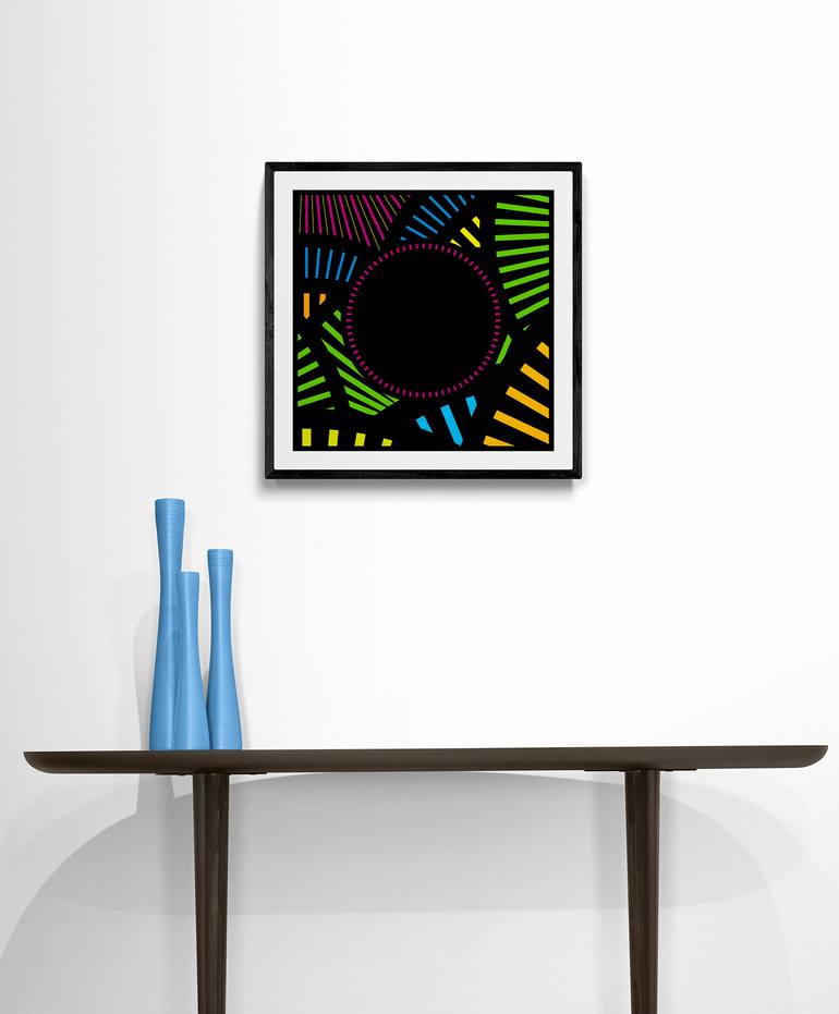 Original Other Abstract Mixed Media by Julio Campos