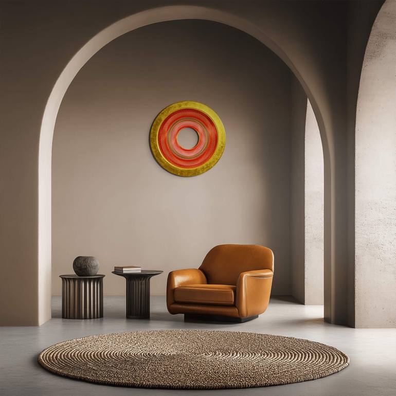 Original Contemporary Geometric Installation by Julio Campos
