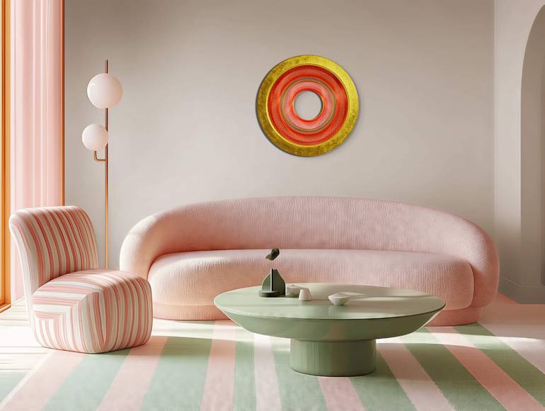 Original Contemporary Geometric Installation by Julio Campos