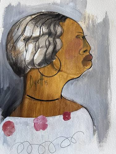 Original Abstract Women Paintings by David Dyett