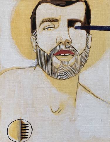 Saatchi Art Artist David Dyett; Painting, “Ready or Not Queer I Come” #art