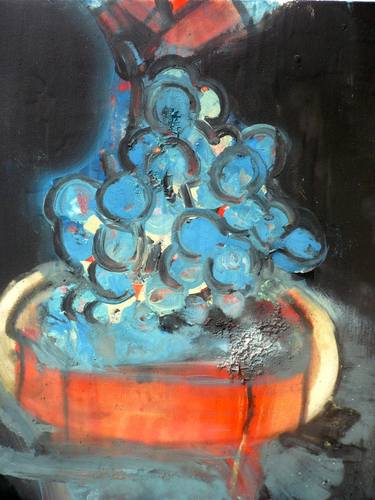 Print of Expressionism Still Life Paintings by Ilona Szalay