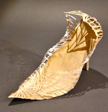 Paper Stiletto Gold thumb