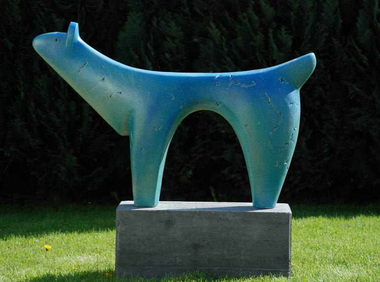 Original Fantasy Sculpture by Lothar Nickel
