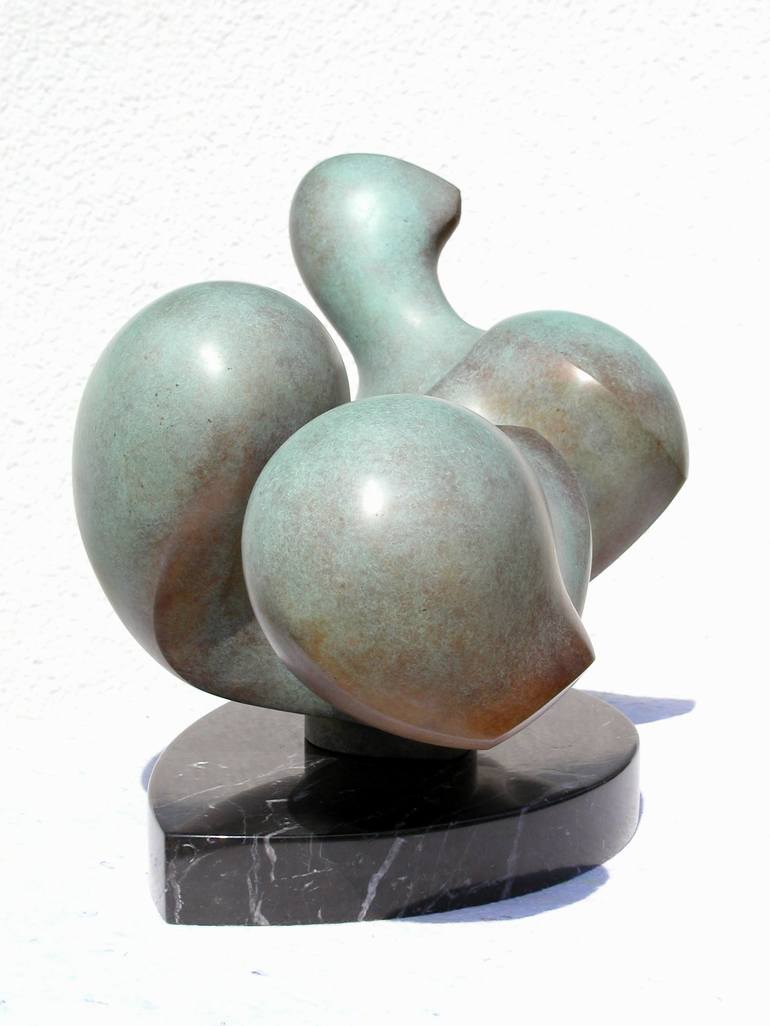 Original Abstract Expressionism Abstract Sculpture by Lothar Nickel