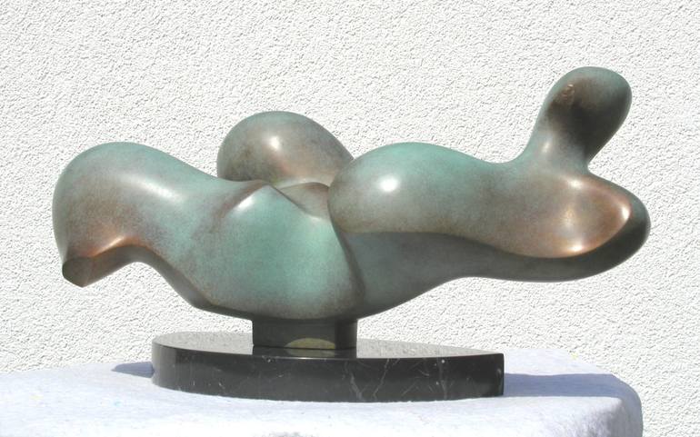 Original Abstract Sculpture by Lothar Nickel