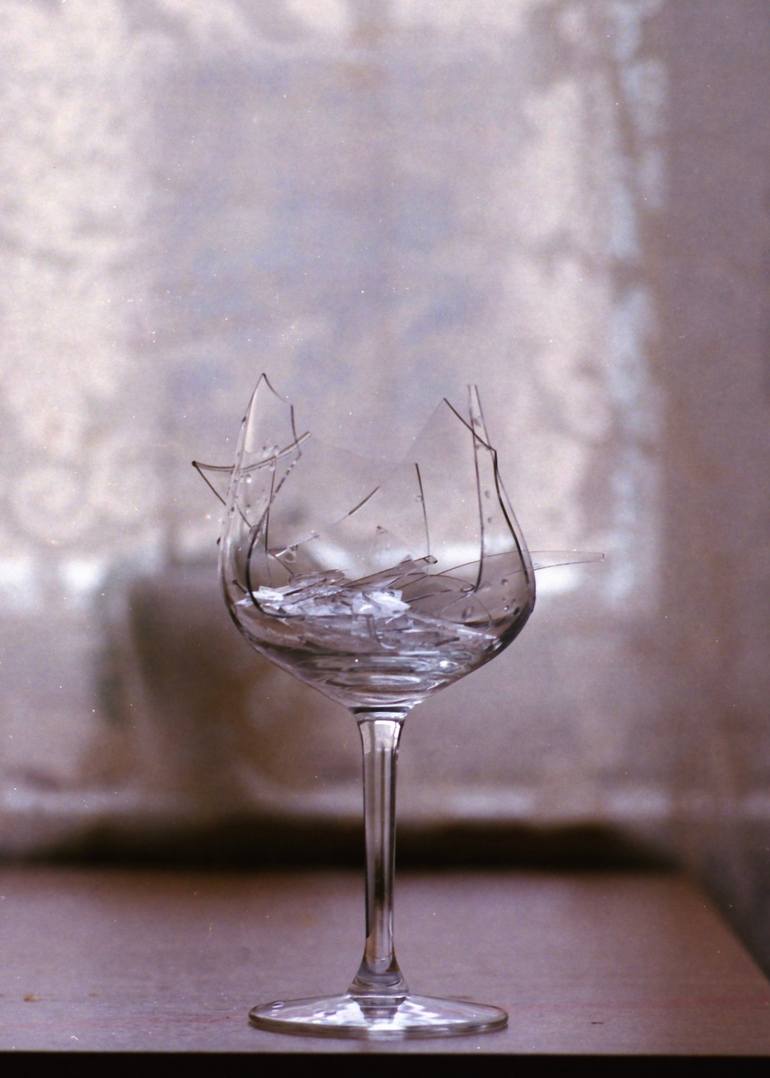 shattered glass photography