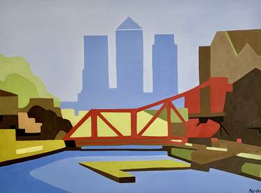 Original Cities Paintings by Patrick Cannon