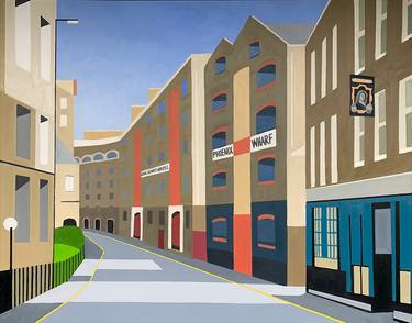 Original Architecture Paintings by Patrick Cannon