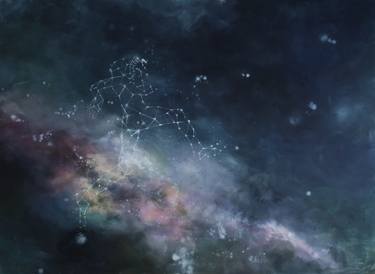 Original Conceptual Outer Space Paintings by Marina Shkarupa