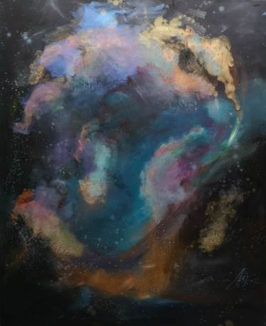 Print of Abstract Outer Space Paintings by Marina Shkarupa