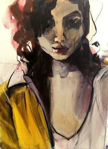 Original Expressionism Women Paintings by Conny Verellen