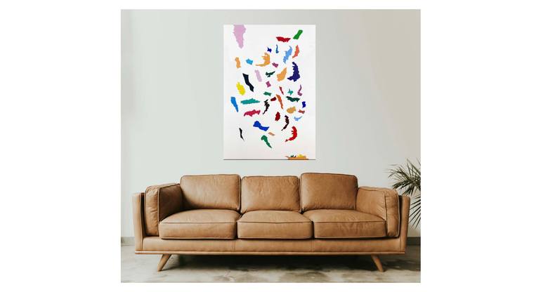Original Conceptual Abstract Painting by Lucy Jagger