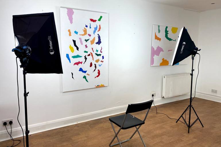Original Conceptual Abstract Painting by Lucy Jagger