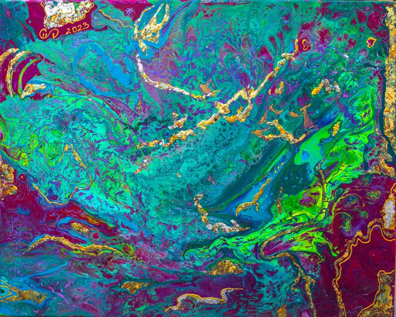 Original Abstract Painting by Emilia Gasienica-setlak | Abstract Art on Canvas | Interior