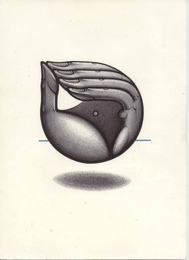 Print of Surrealism Religious Drawings by Sergii Radkevych