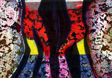 Original Abstract Expressionism Abstract Digital by Sunil Abraham