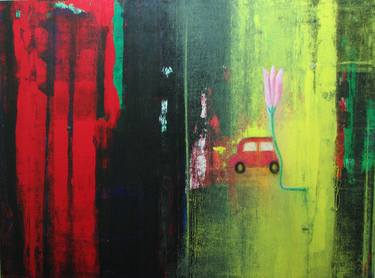 Original Pop Art Abstract Paintings by Sunil Abraham