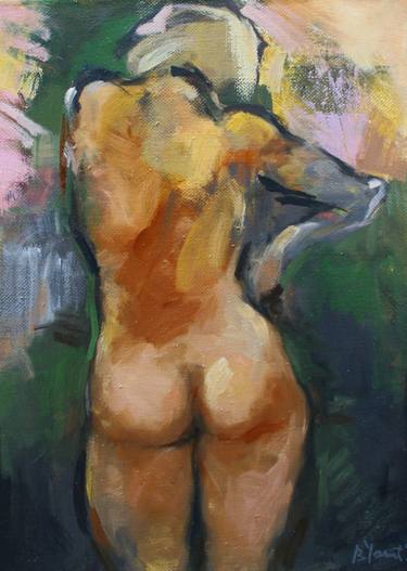 Print of Expressionism Nude Paintings by Vladislava Colic