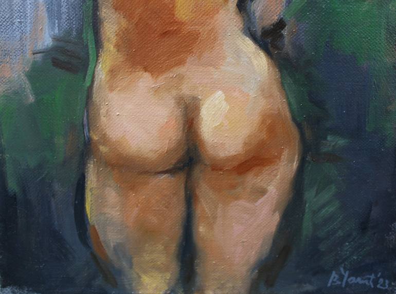 Original Contemporary Nude Painting by Vladislava Colic