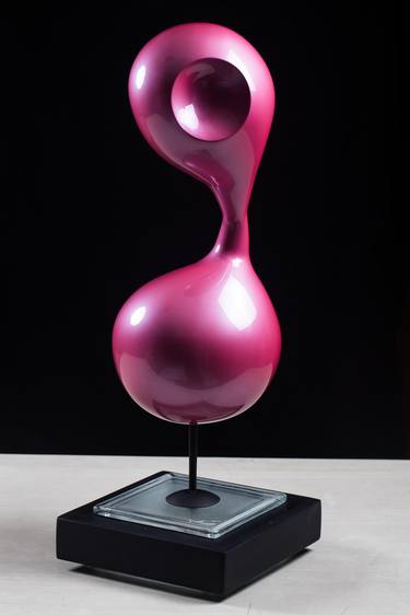 Original Abstract Outer Space Sculpture by Jaime Nepomuceno