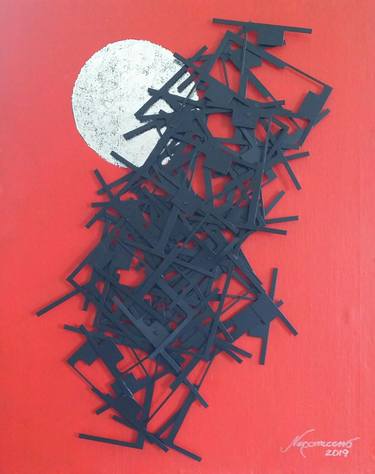 Original Expressionism Abstract Sculpture by Jaime Nepomuceno