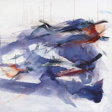 Original Abstract Paintings by Dorith Teichman