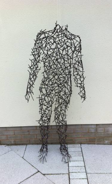 Original Abstract People Sculpture by Tom Warren