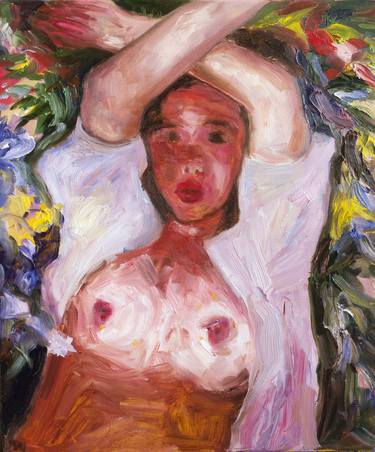 Original Expressionism Nude Paintings by Vladimir Kryloff