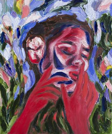 Original Expressionism Women Paintings by Vladimir Kryloff
