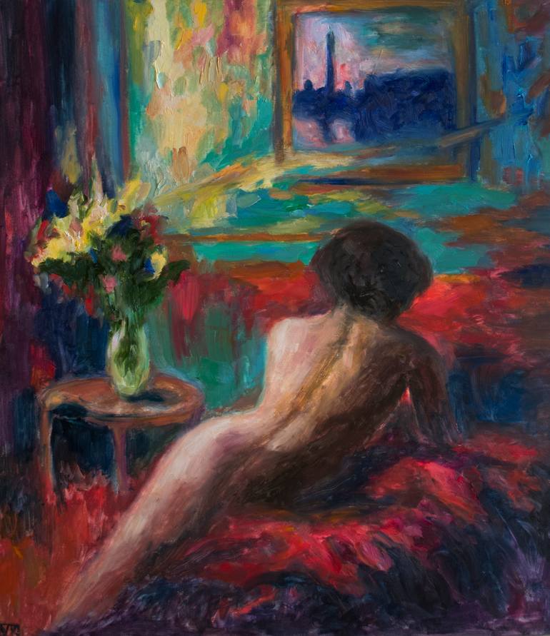 Original  Painting by vladimir kryloff