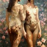 Muses- Floral by Vladimir Kryloff