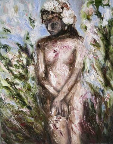 Original Abstract Expressionism Nude Paintings by Vladimir Kryloff